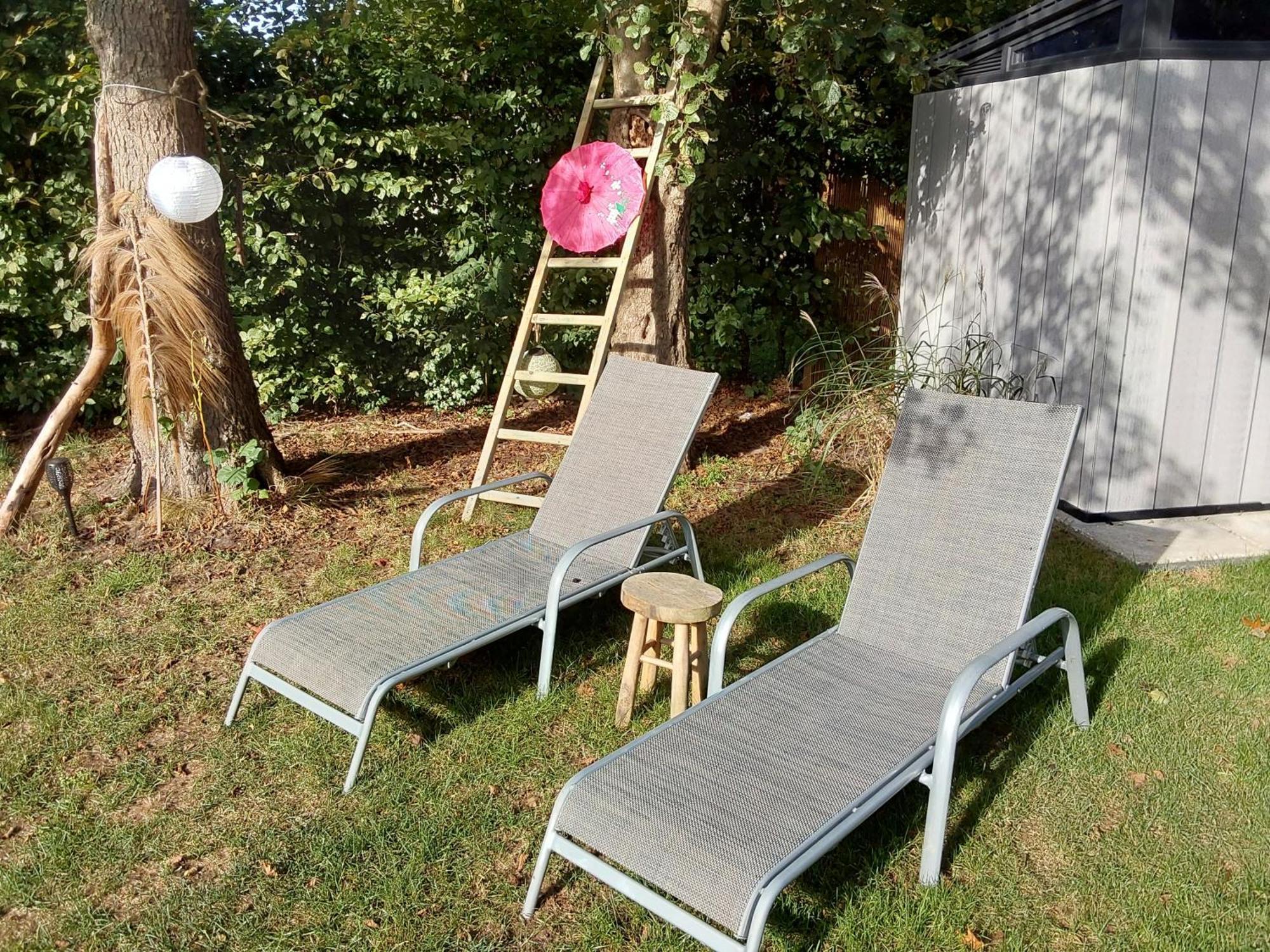Rumah Senang Wellness Met Hottub En Tuin Ewijk Exterior foto